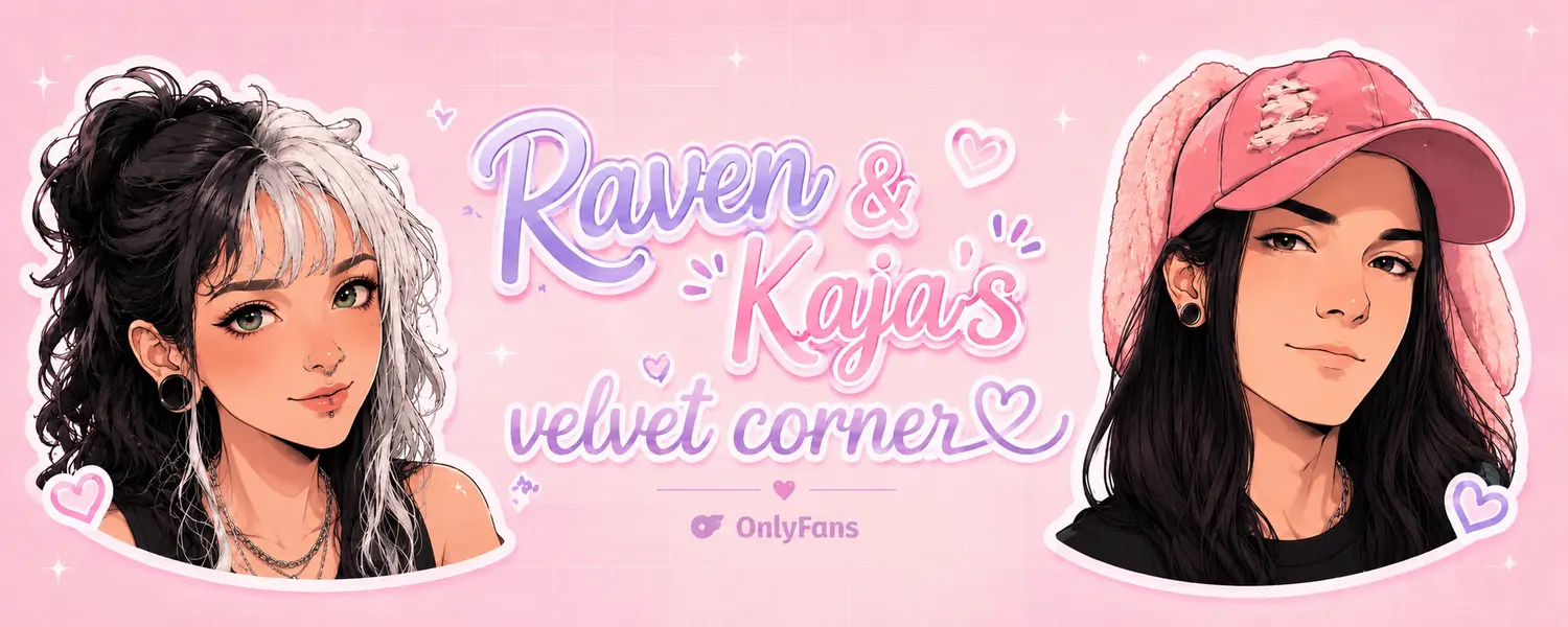Raven & Kaja’s velvet corner
